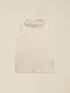 Satin top with high neck image number 3