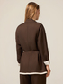 Blazer destrutturato con cintura image number 1