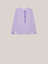 Viscose blouse with ruching image number 3