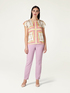 Blouse with scarf pattern image number 0