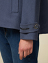 Short wool blend coat image number 2