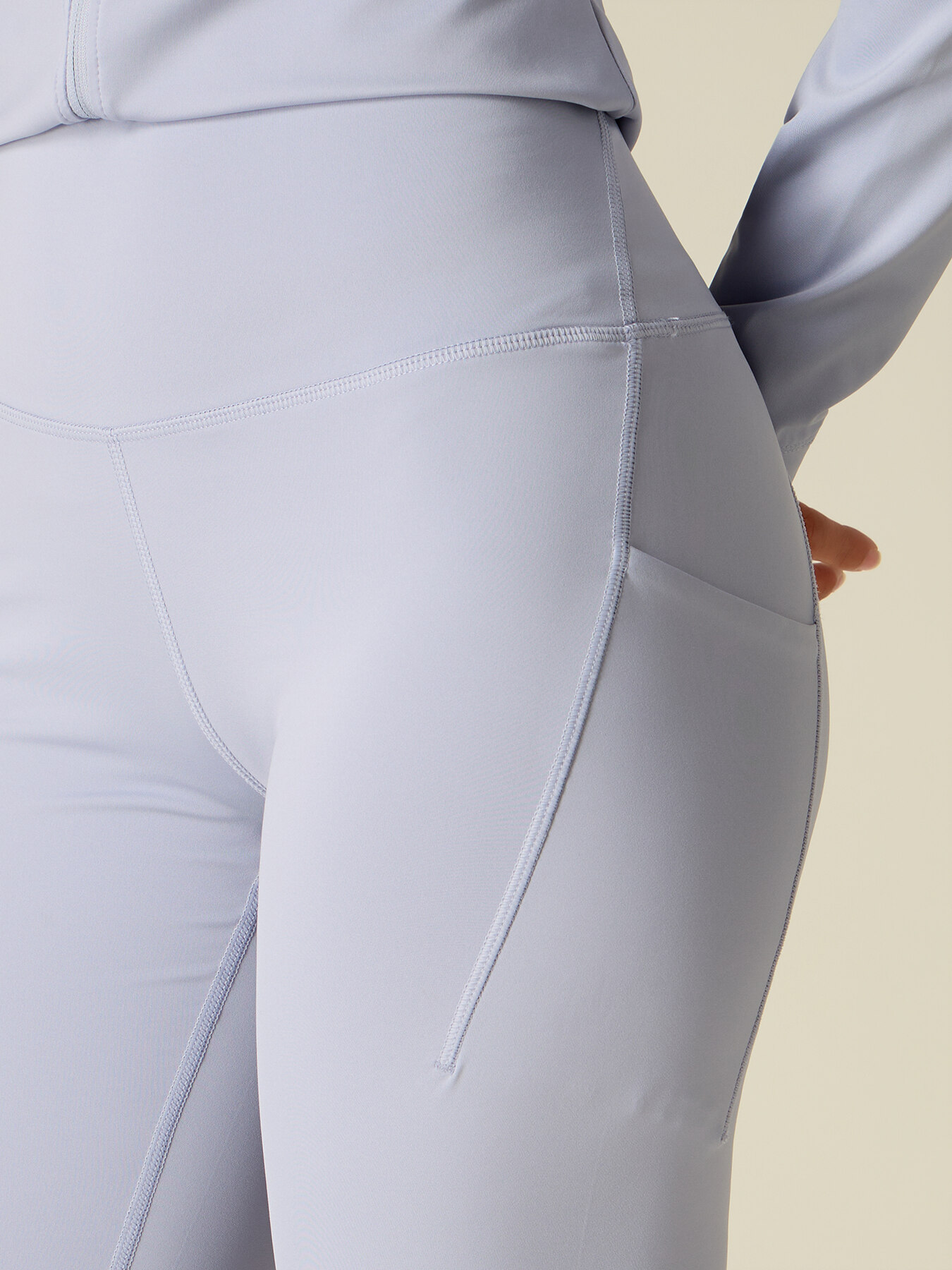 Leggings sportivi in tessuto tecnico image number 2