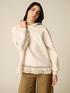 Hooded sweatshirt with fringes image number 0