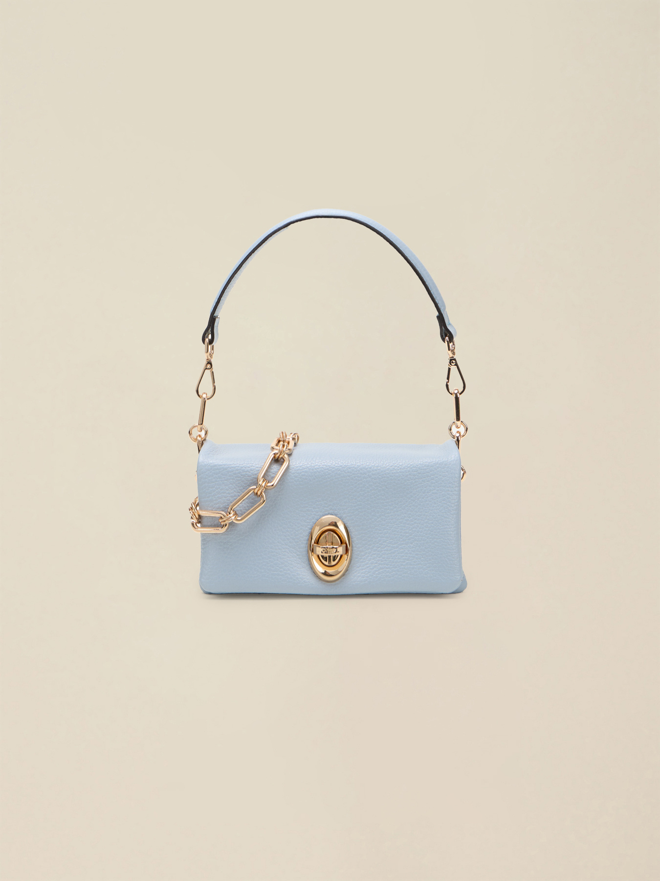 Mini bag in genuine leather image number 1