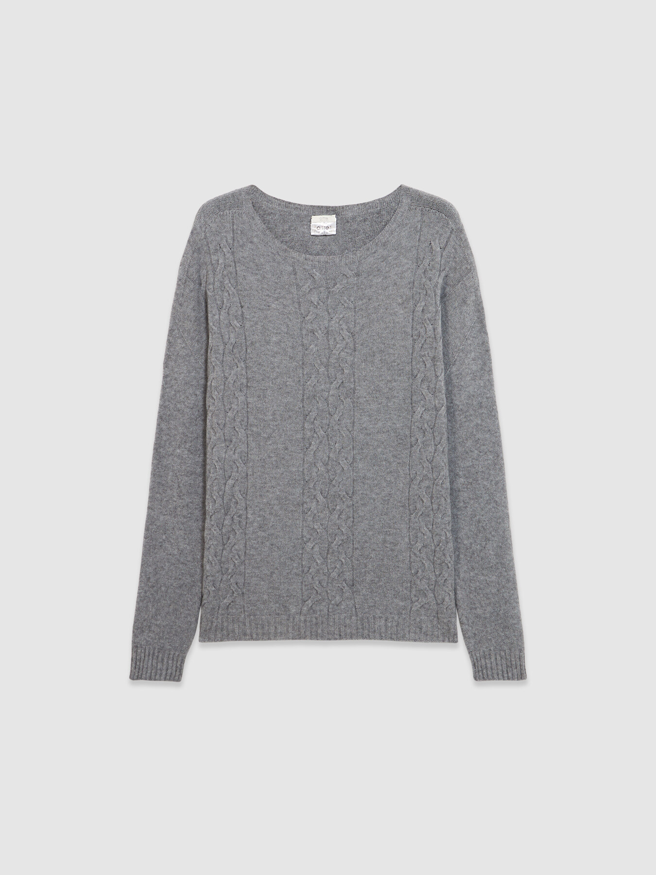 Soft viscose ribbed sweater image number 3