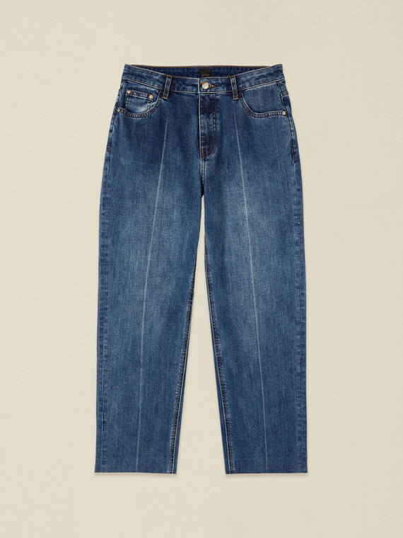 Jeans cropped boyfit