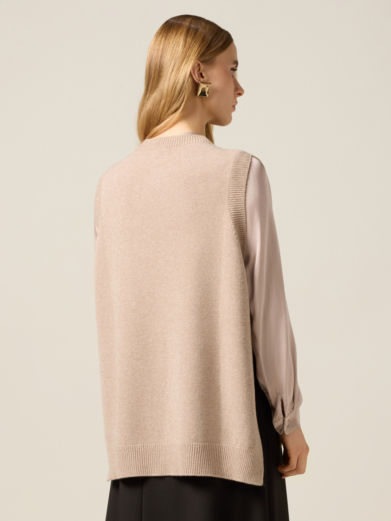 Gilet over in maglia image number 1