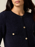 C&aacute;rdigan corto efecto chaqueta image number 2