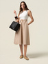 Zweifarbiges Kleid mit G&uuml;rtel image number 3