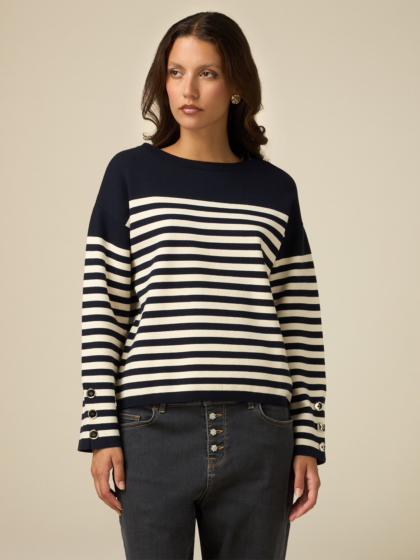 Pullover mit Streifenmuster image number 0