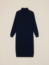 Weites Kleid aus Strickware mit Viskose image number 3