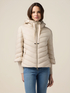 Piumino lightweight con cappuccio e polsini image number 0