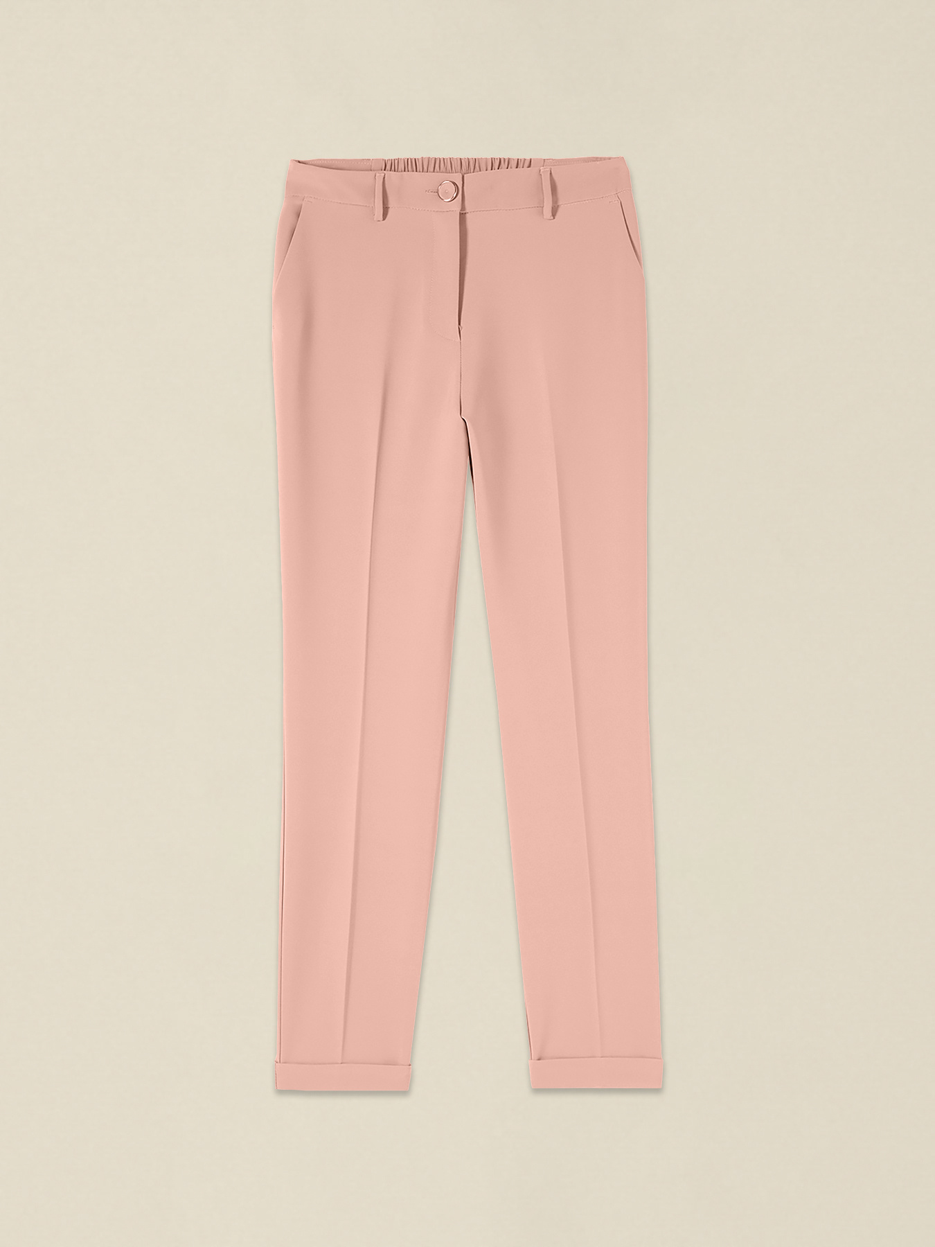 Chino trousers in technical fabric image number 4