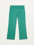 Little Flare trousers in cotton drill image number 4