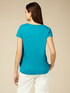 T-Shirt mit Aufdruck und Pailletten image number 1