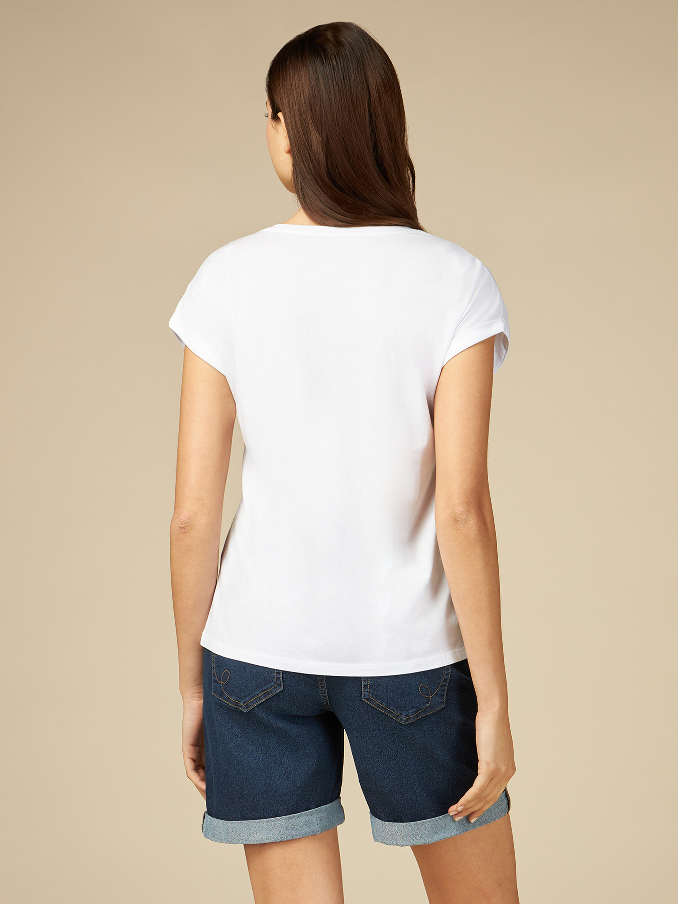 T-shirt con paillettes image number 1