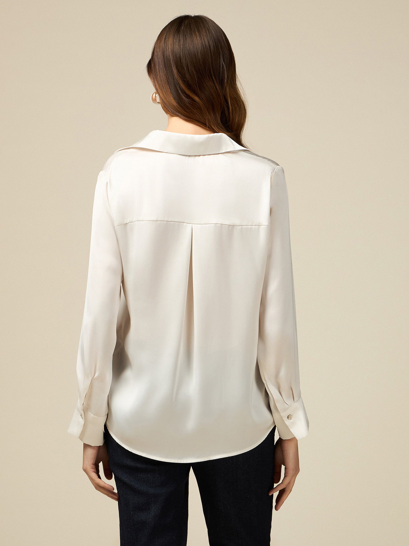 Satin shirt image number 1