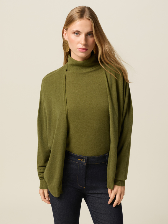 Strickjacke aus Viskosemischung