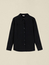 Camicia in viscosa con bottoni gioiello image number 3