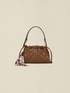 Gesteppte Tasche mit Kordelzug und Charm image number 1