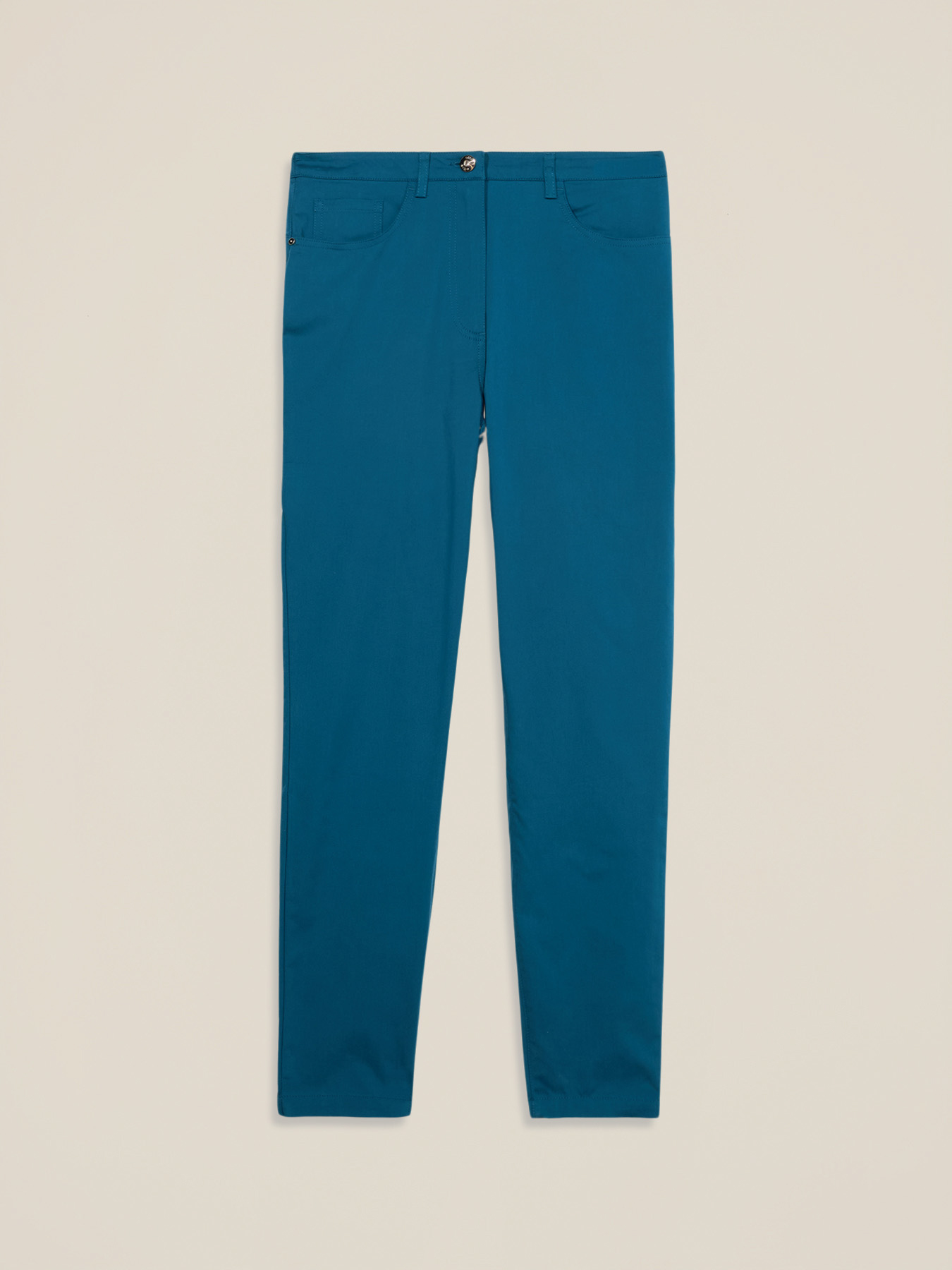Pantaloni skinny misto cotone image number 4