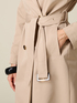 Double-breasted trench coat with belt image number 2