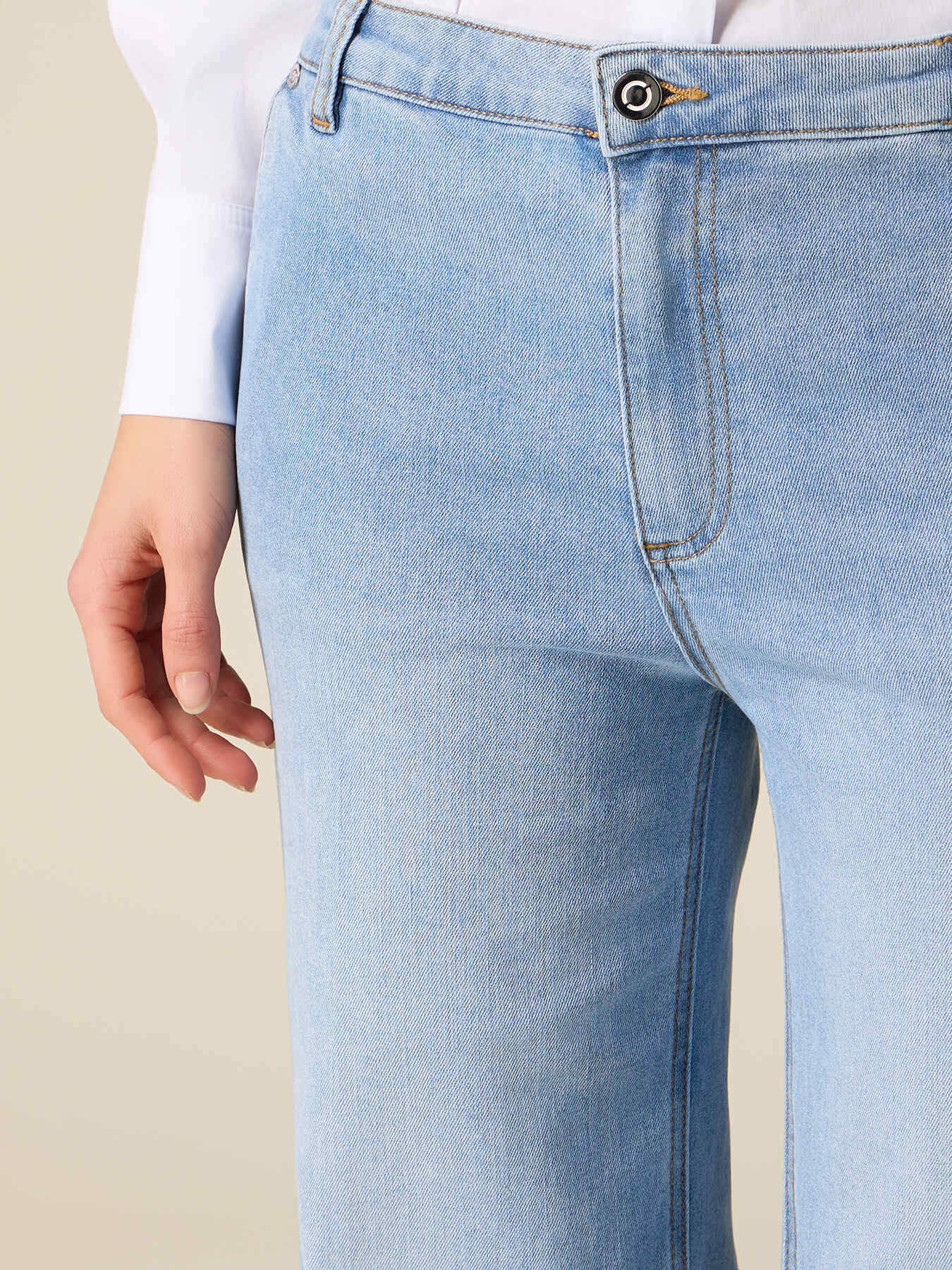 Jeans a palazzo image number 2