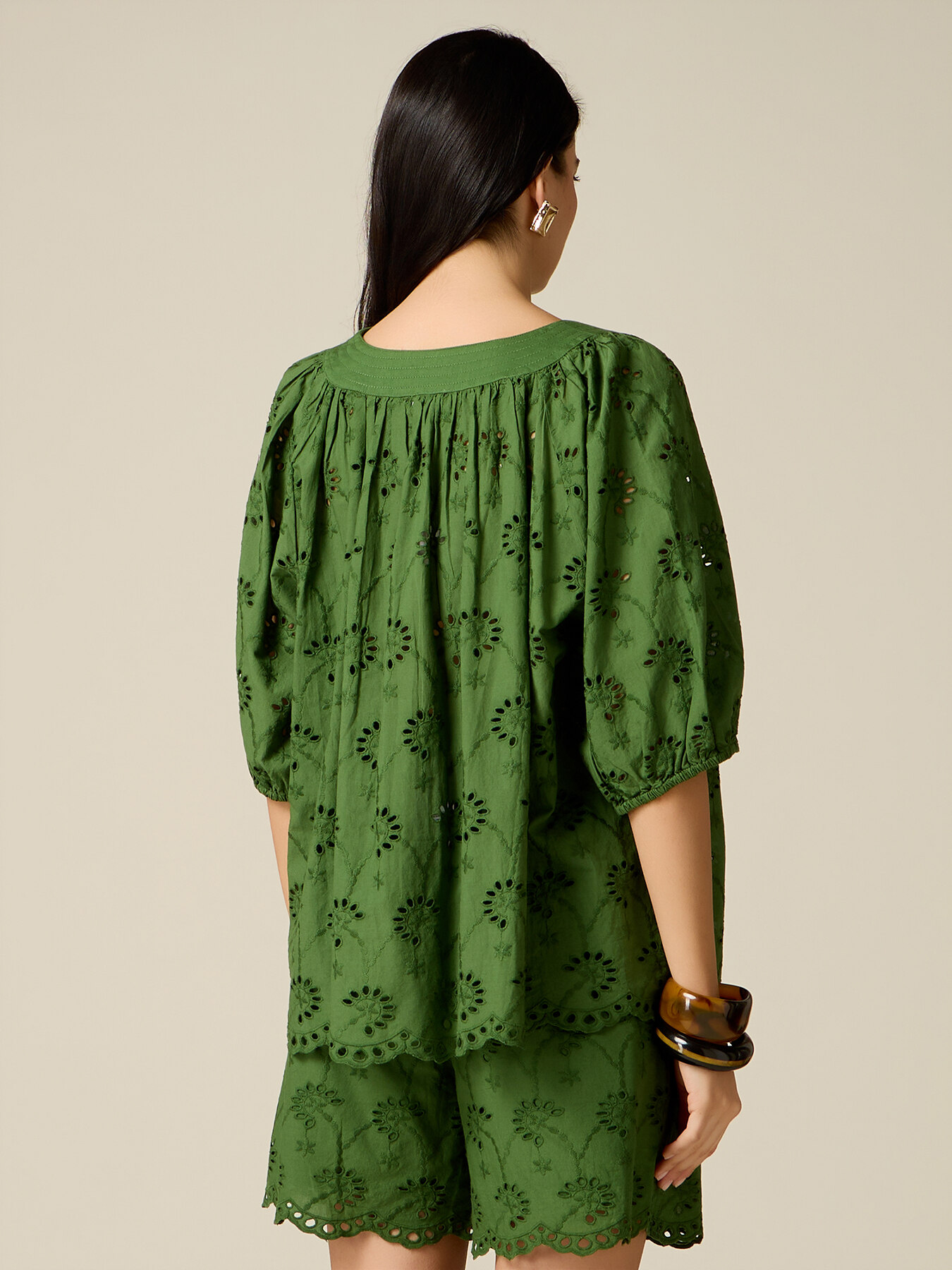 Blusa de bordado ingl&eacute;s image number 1