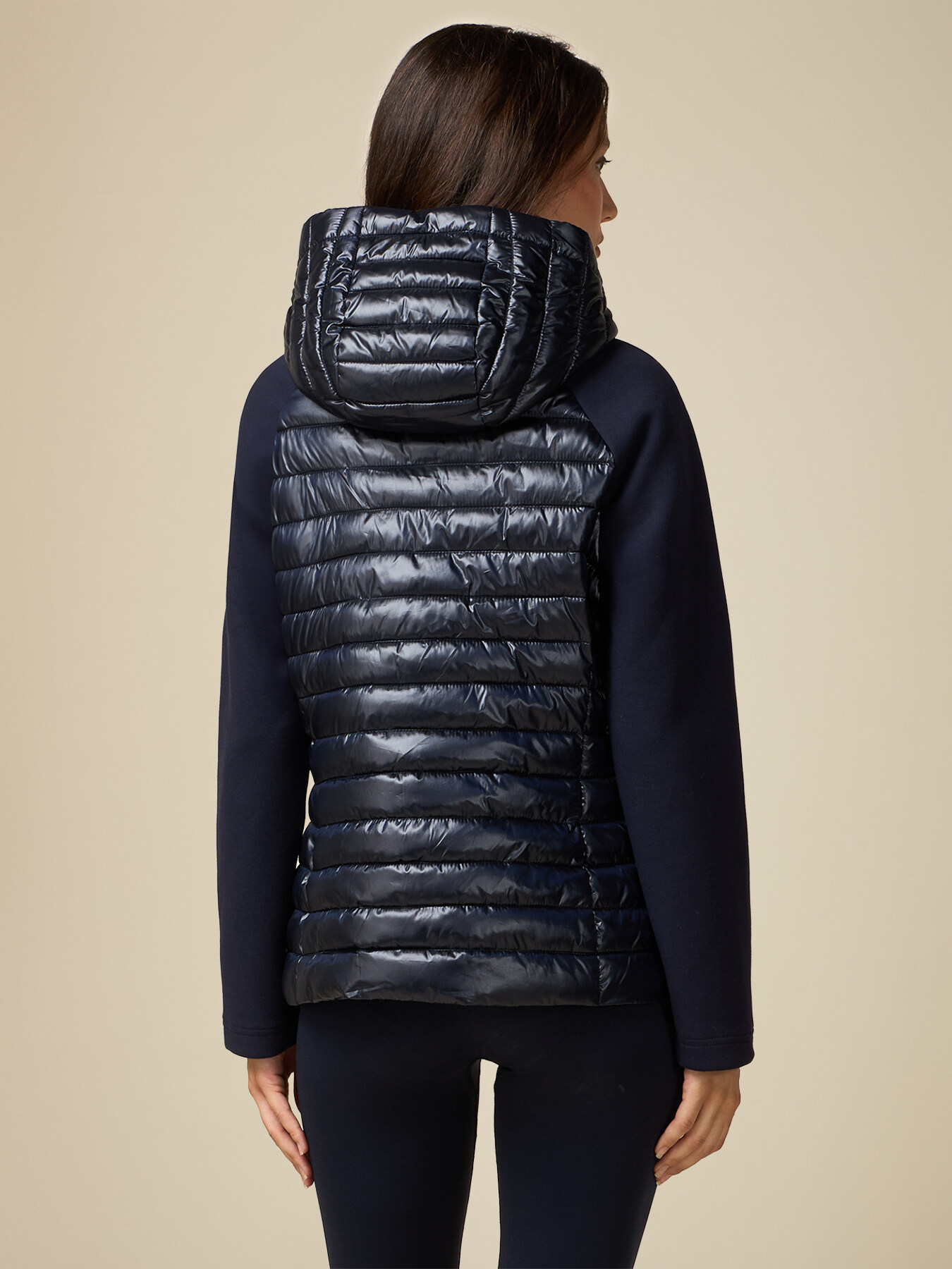 Lightweight combined down jacket image number 2