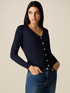 Cardigan misto viscosa image number 0
