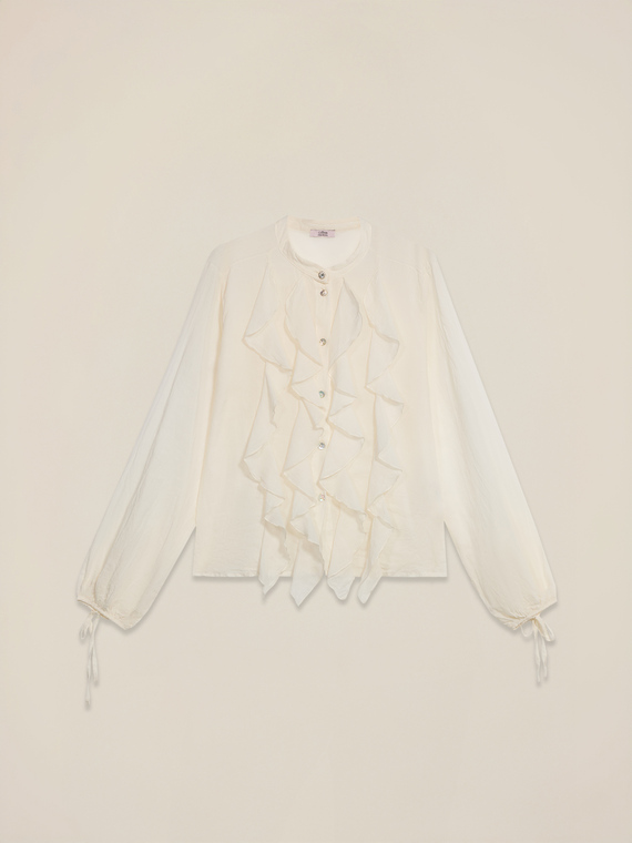 Camisa con volantes