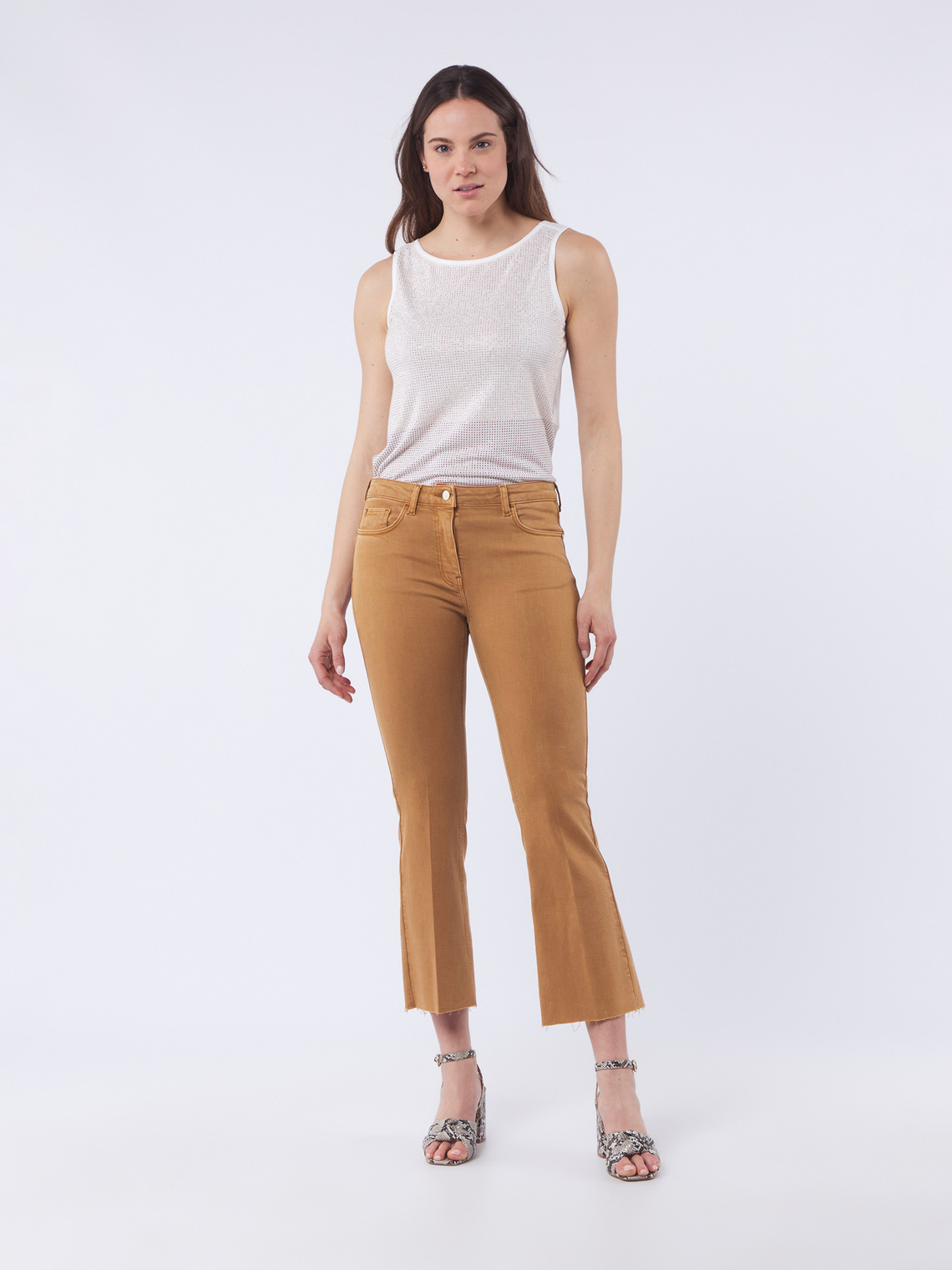 Pantaloni kick flare Shanghai - Oltre.com