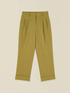 Pantaloni cropped con pinces image number 4