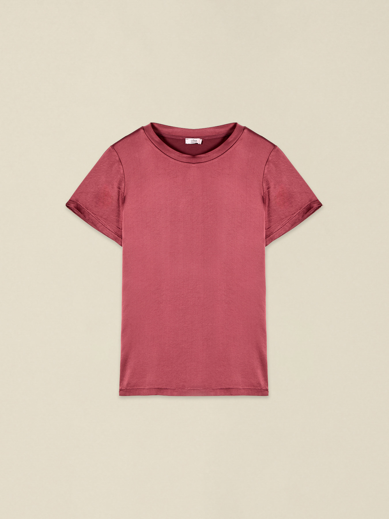 Blusa in raso misto viscosa image number 3