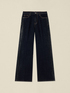 Flare-Jeans mit Kristallen image number 4