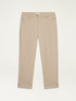 Cotton-blend Capri trousers image number 4