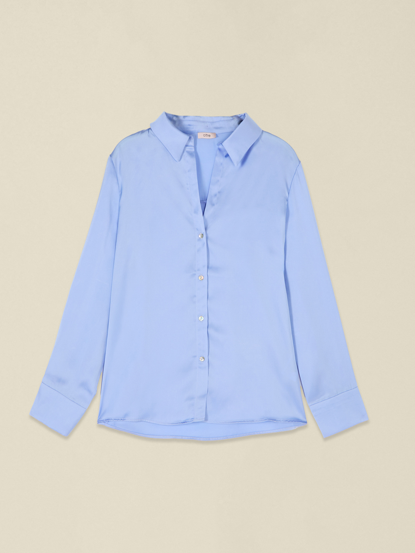 Satin shirt image number 3