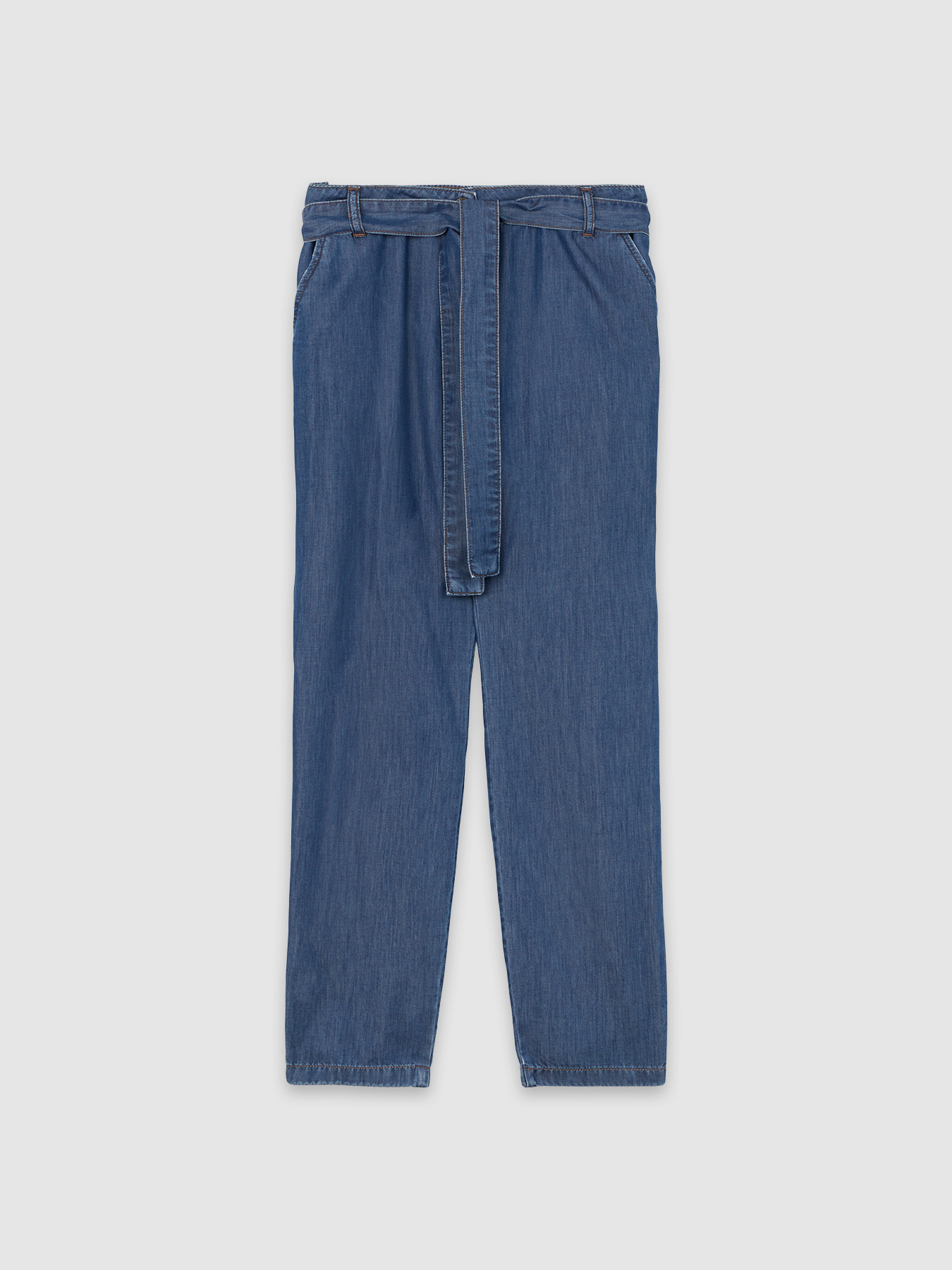 Pantaloni chino Madrid in tencell image number 3