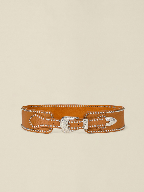 Western-G&uuml;rtel aus echtem Leder