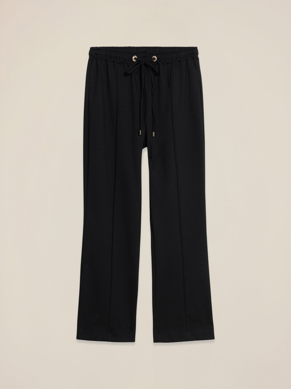Pantalones jogger de punto milano