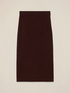 Wool sheath skirt image number 4