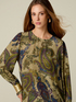 Patterned viscose blouse image number 2