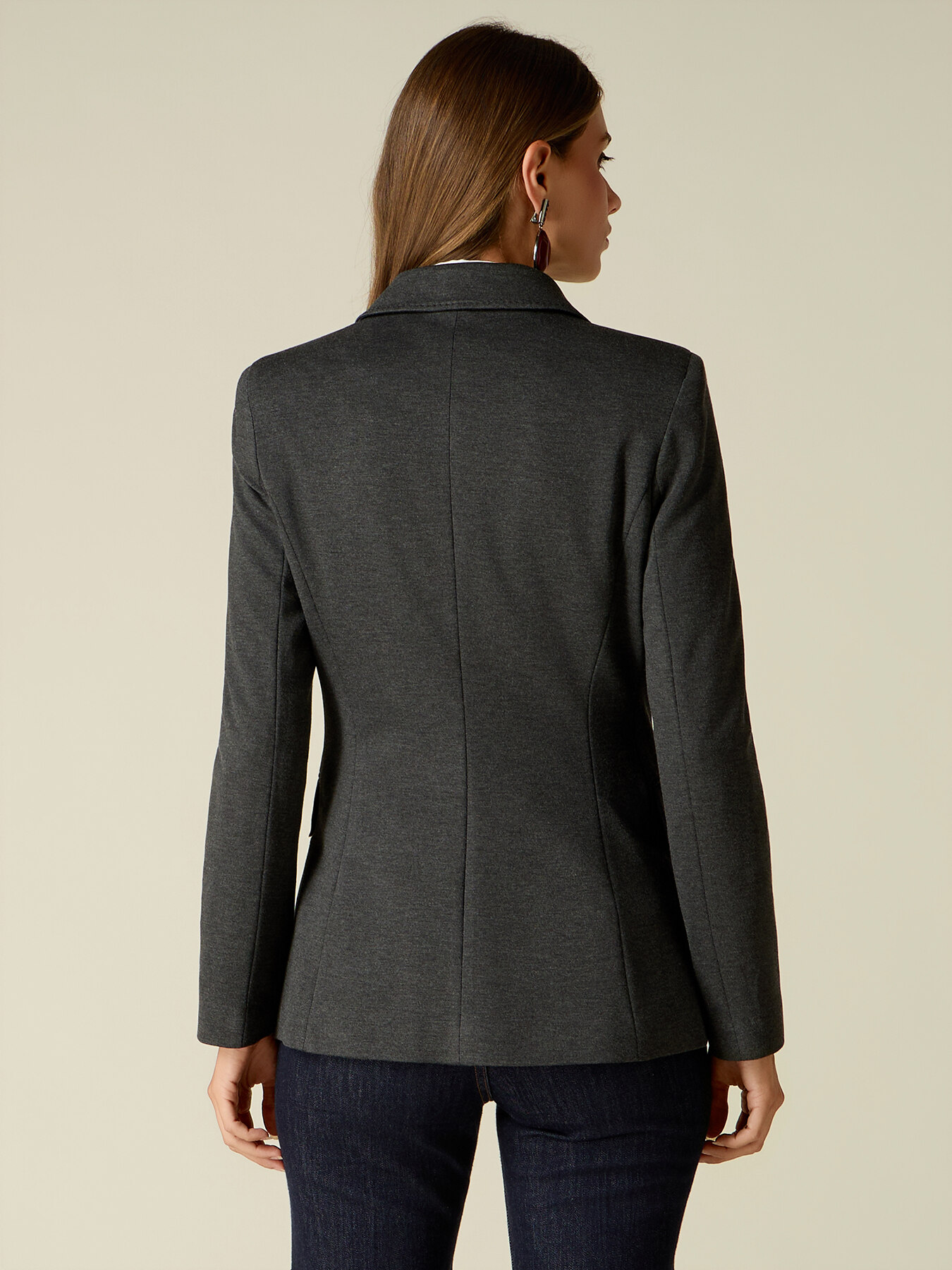 Blazer aus Milano-Strick image number 1