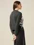Cardigan with maxi sequins image number 1