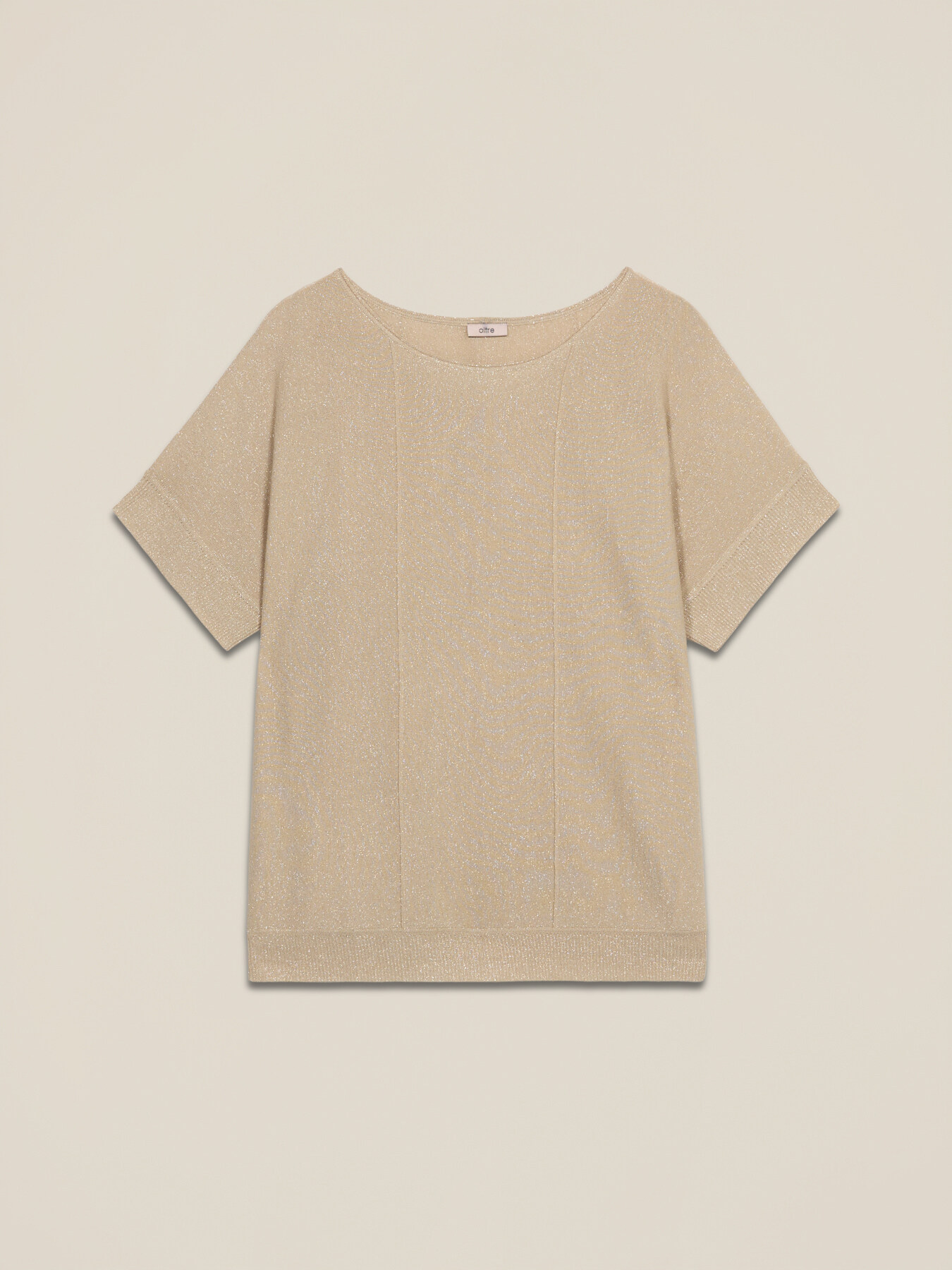 Lurex-Shirt mit kurzen &Auml;rmeln image number 3