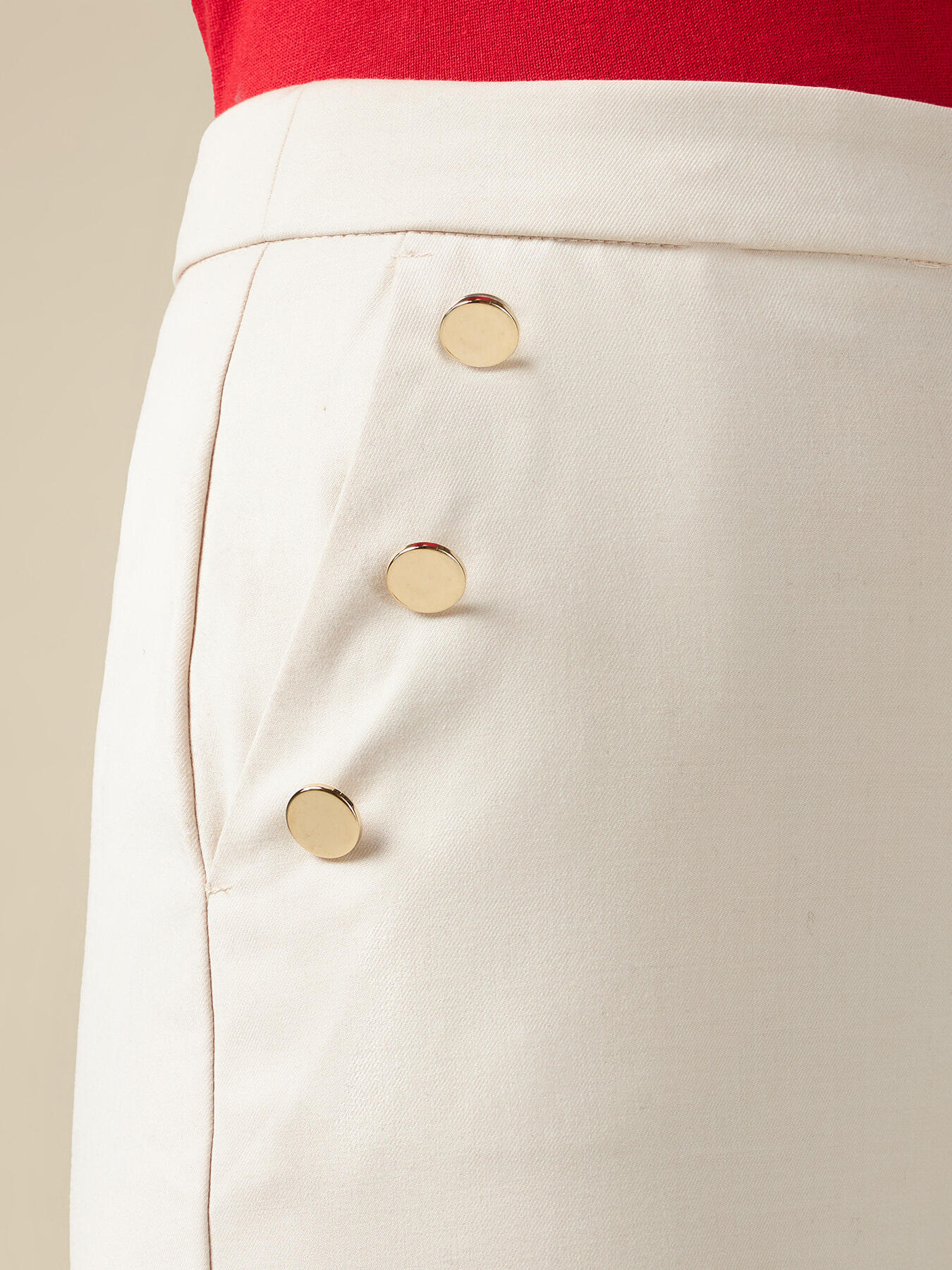 Pantalones modelo Palazzo de franela image number 2