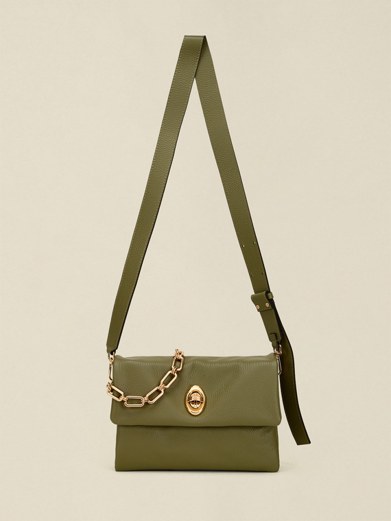Borsa messenger Ophelia in vera pelle