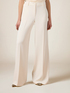 Pantaloni palazzo in tessuto cr&ecirc;pe image number 4