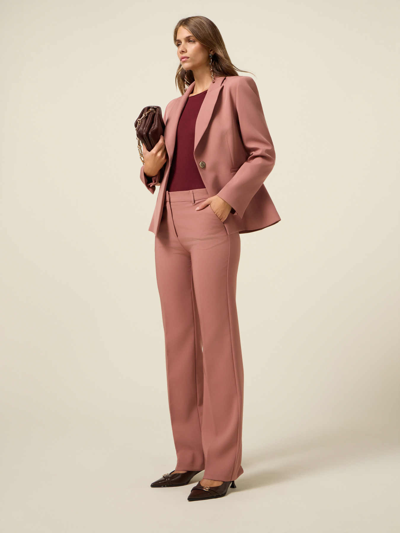 Technical fabric trousers image number 0