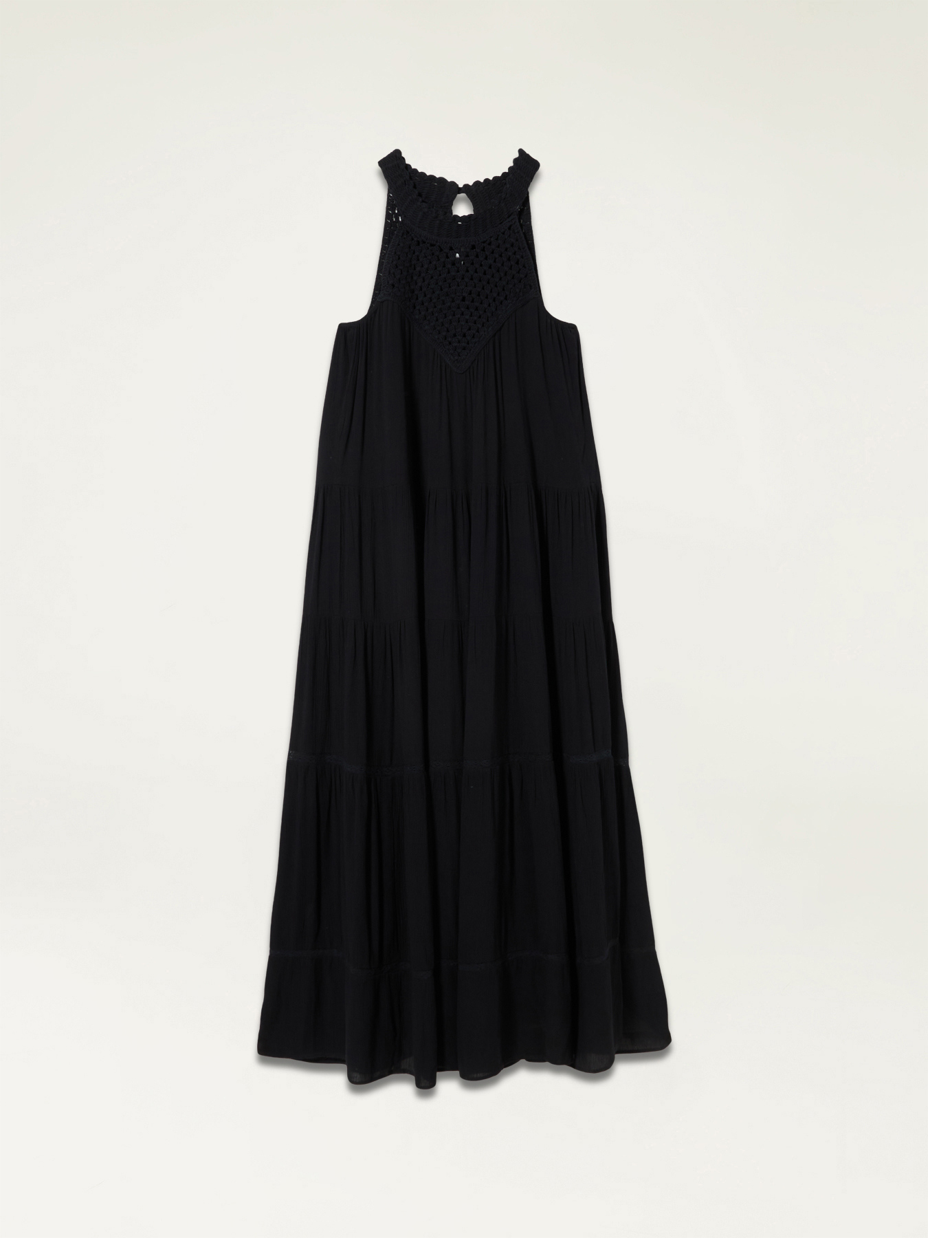 Rochie lungă cu o parte croșetată image number 4